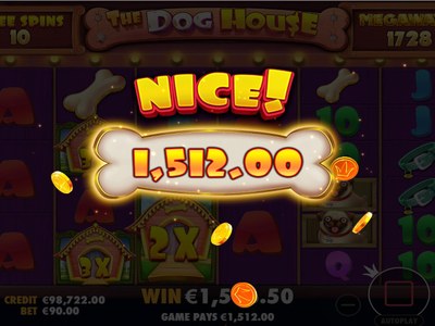 Видеослот The Dog House Megaways — RTP 95.5%
