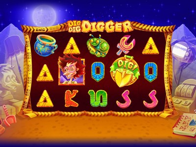 Видеослот Dig Dig Digger — BGaming