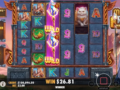 Игровой аппарат Might Of Freya Megaways производителя Pragmatic Play